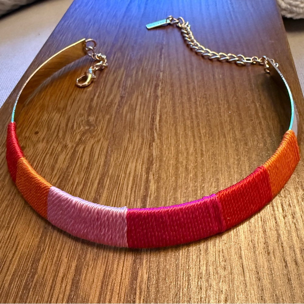 Colorful Woven Necklace